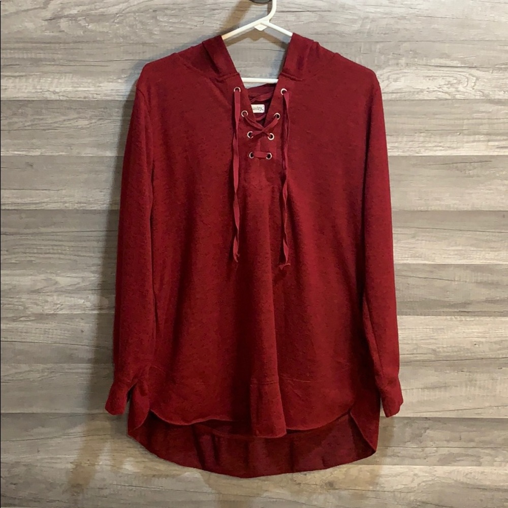 Women’s hooded long sleeve New York Laundry